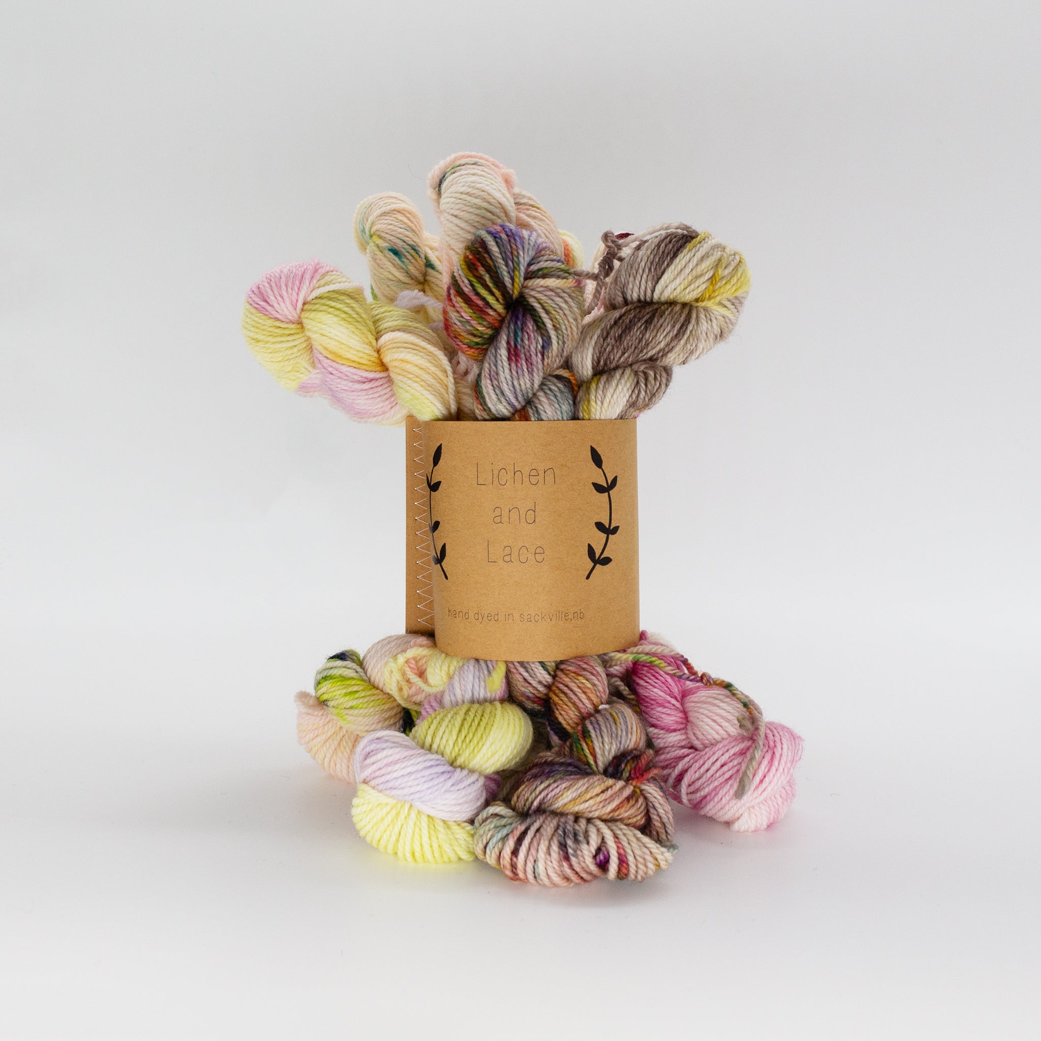 Meadow of Lilies - Mini Sock Fade Set Lichen & Lace